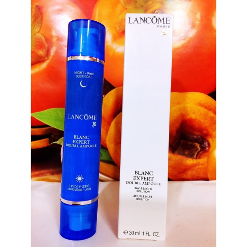 ☆春盛實業☆LANCOME 蘭蔻激光煥白亮顏日夜雙精萃15ML*2(日15ML+夜15ML)百貨專櫃正貨盒裝
