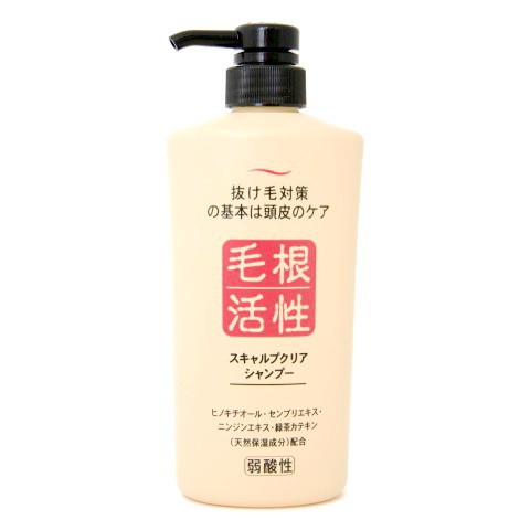 日本 毛根活性洗髮精 550ml (弱酸性)