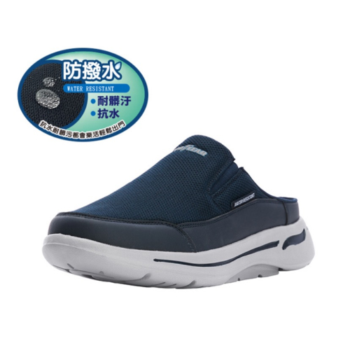 固特異 GOODYEAR 防潑水 穆勒鞋 健走鞋 懶人鞋 透氣 避震 輕便鞋 舒適 健走大底 穆勒健走鞋 前包後空 藍
