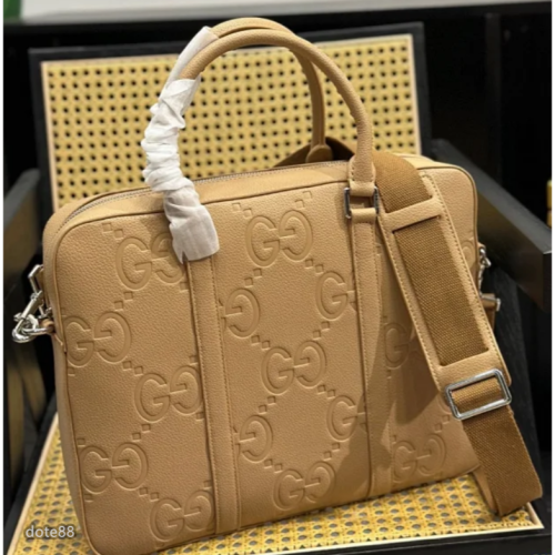 【GUCCI】古馳大G印花真皮材質防水高端大氣手提男包公事包上班出差必備商務風可放電腦公事包宴會晚宴交換禮物父親節