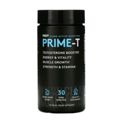 《現貨速發》新版 RSP Prime-T EVL Test 男性配方 睪固酮增肌好幫手 深度睡眠修復體力配方 120顆