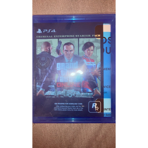 PS4 二手無封面紙 俠盜獵車5 GTAV