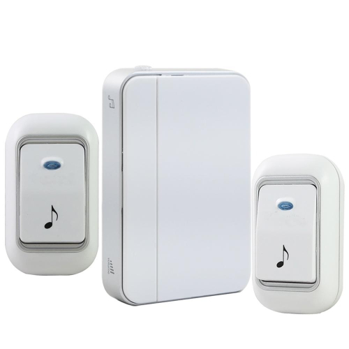 二對一電池式攜帶無線數位緊急看護門鈴 B032B
