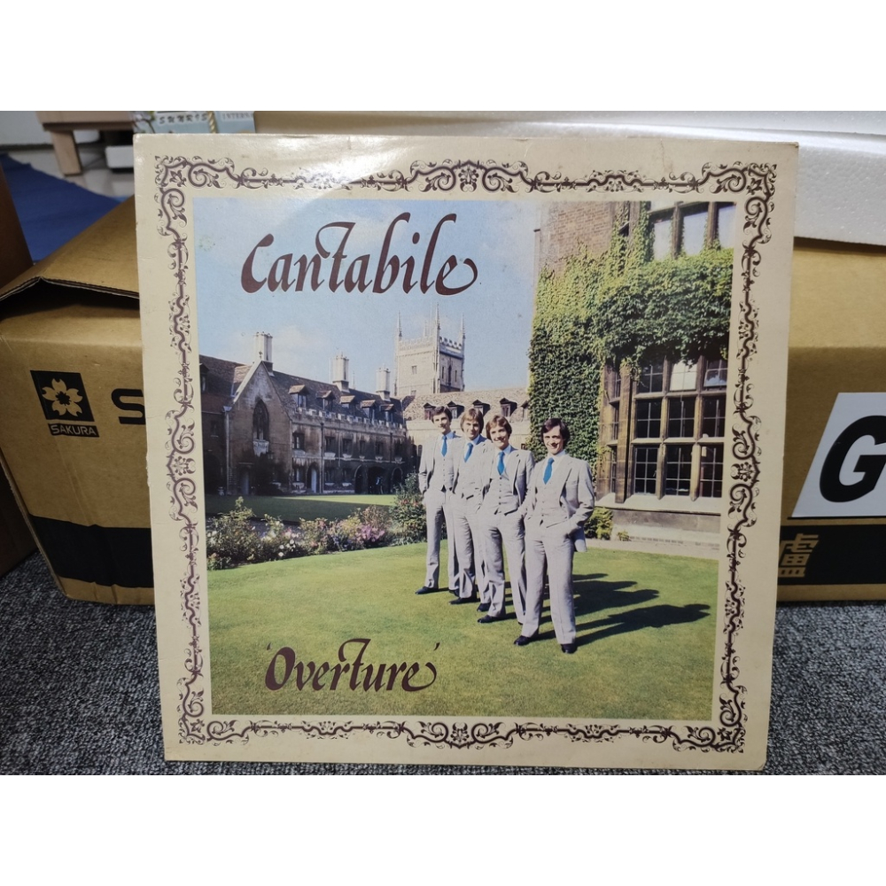 二手黑膠唱片-Cantabile Overture (無伴奏合唱)