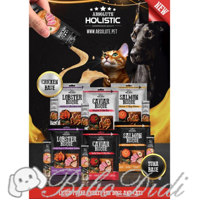 毛球寵物 ABSOLUTE 超越巔峰肉泥 犬貓肉泥零食 6種口味(12g*5入)65元