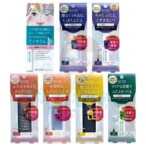 日本 AB 隱形雙眼皮膠水 FUTAE速效 雙眼皮貼 上妝專用 睡眠記憶 極細透明 超膜力 超強纖維【美麗密碼】