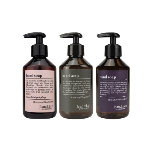 德國 Jean&Len 香氛洗手乳 250ml 芍藥 迷迭香 佛手柑 檸檬草