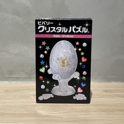(bear)日本正版現貨 crystal gallery 復活節 彩蛋 蛋 水晶 拼圖 立體拼圖 BEVERLY