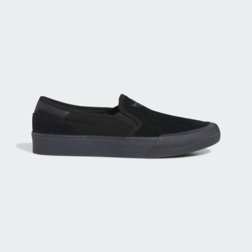 男款 adidas Shmoofoil Slip 三葉草 Originals 運動休閒鞋 懶人鞋 黑 - IE0658