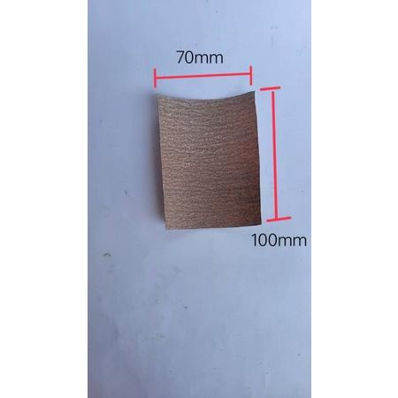 75×100小方型砂紙（10張）