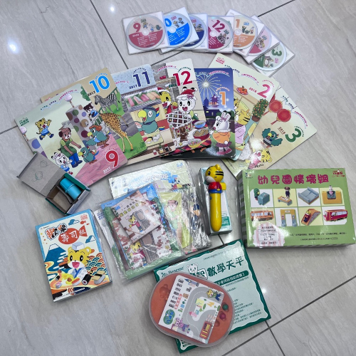 巧虎快樂版雜誌七本（專屬下標區）