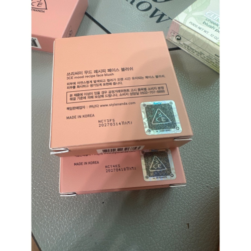 3ce腮紅兩顆