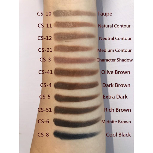 陰影修飾_咖啡色系列人體彩繪油彩Ben Nye美國原裝Creme Colors 深色粉底 深色油彩 黑人粉底 深色修容
