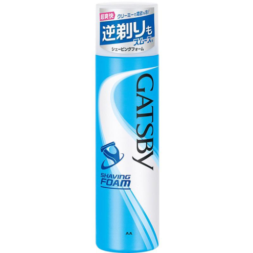GATSBY爽快修鬍泡190g【24h百貨網】