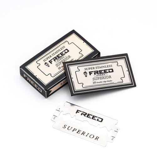 【FREED】雙刃刮鬍刀片（10片裝 / 通用雙刃安全刮鬍刀）