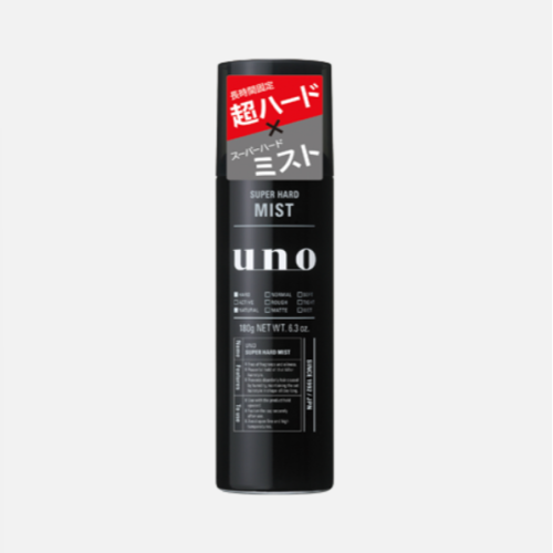 【?搜狗 百貨?】UNO 強硬作風超硬定型噴霧(造型品) 180g