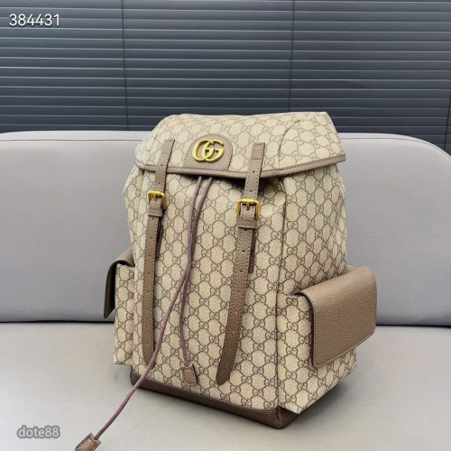 GUCCI古馳Ophidia系列GG印花雙肩包男女通用背包休閒 運動 逛街旅游情人節禮物 生日禮物百搭 簡約時尚潮流