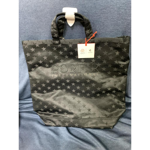 全新！PORTER INTERNATIONAL 金馬60聯名STARRY托特包 黑