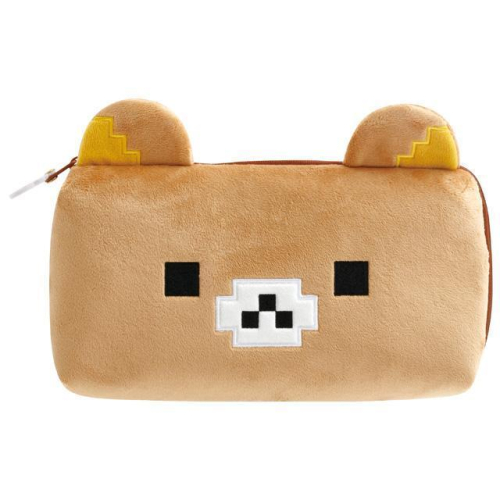 F1【台灣現貨】拉拉熊 懶熊 rilakkuma 像素系列 電玩世界 遊戲機收納包 Nintendo Switch收納包