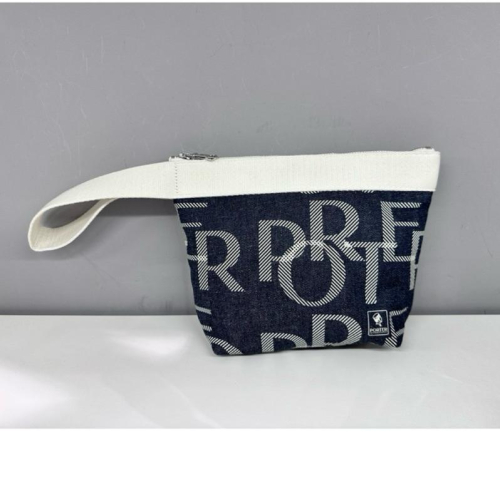 PORTER INTERNATIONAL 單寧牛仔手腕包 化妝包 萬用包 收納包 14031-50179 代購 福袋