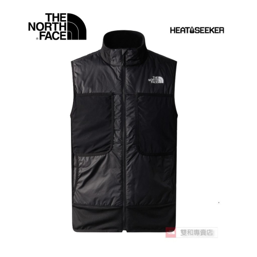 -季末出清-[雙和專賣店] THE NORTH FACE 男 防風鋪棉保暖背心/83S9/黑