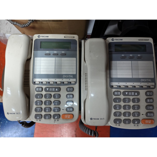 東訊總機電話 TECOM 話機 DX-9906E (非新品) $500