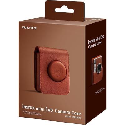?正品?富士 Evo 原廠相机包 棕色 拍立得 Fujifilm instax mini Camera Case