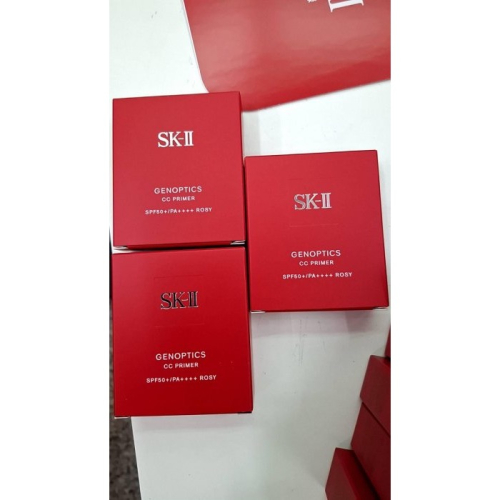 SK-II SKII SK2 光蘊輕透全效防曬霜30g (玫瑰粉) 全新百貨公司專櫃正貨盒裝