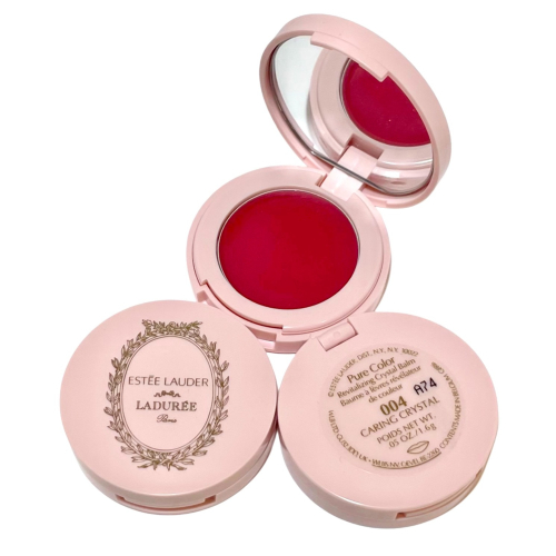 ESTEE LAUDER 雅詩蘭黛 粉嫩慾望晶透潤唇膏 1.6g Laduree 聯名款 唇鏡