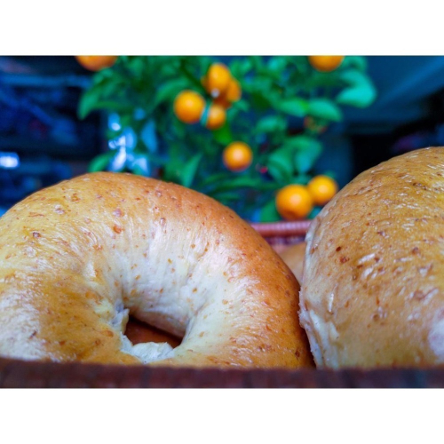 [圓之坊]手工貝果bagel 堅果果乾自製內餡 老麵製作手工川燙 外Q內軟 低糖低油奶素 絕無添加 單純健康 下單後現做