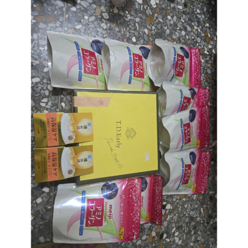 Meiji膠原蛋白粉 + TD early 禮盒+極潤