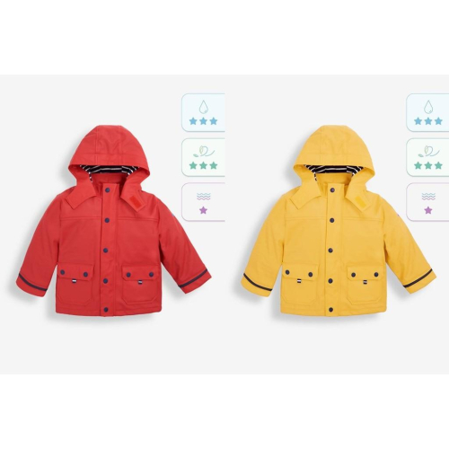 [全新現貨]正品! 英國 JoJo Maman Bebe 漁夫夾克 幼童防風防雨外套 防風 防水 外套 雨衣