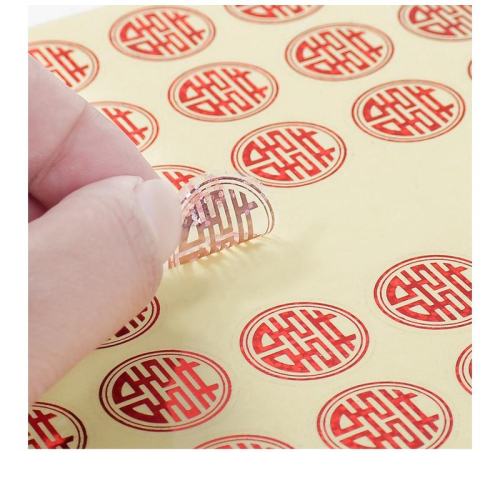 ??*辰軒百貨*現貨*不乾膠鐳射喜字貼紙(下標1有49個囍字貼紙)