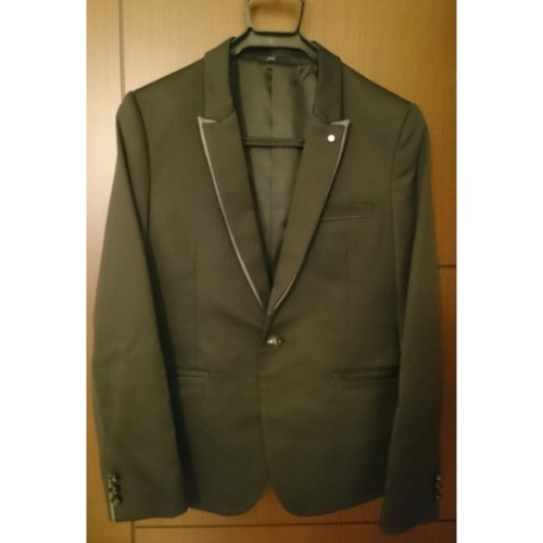 [二手] JUN MAN 西裝外套 工作西裝 休閒西裝 畢業晚會 婚宴場合 伴郎衣著 尺寸M 附防塵袋