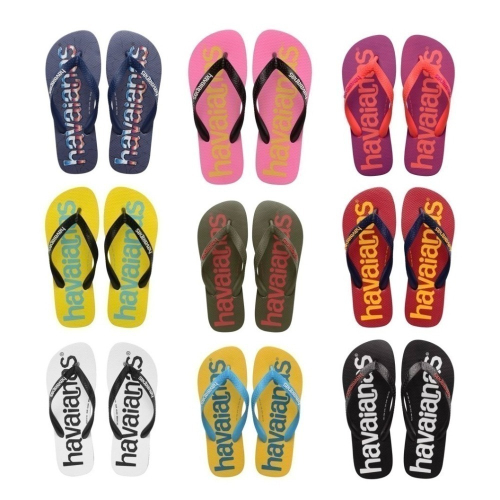 巴西人字拖Havaianas 中性款Top Logomania II系列