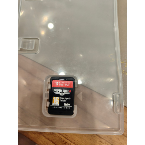 Switch 狙擊精英4 無封面 中文 二手