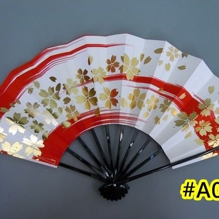 [華麗一族和風館] 日本舞踊用舞扇 日本產製舞扇 #A06