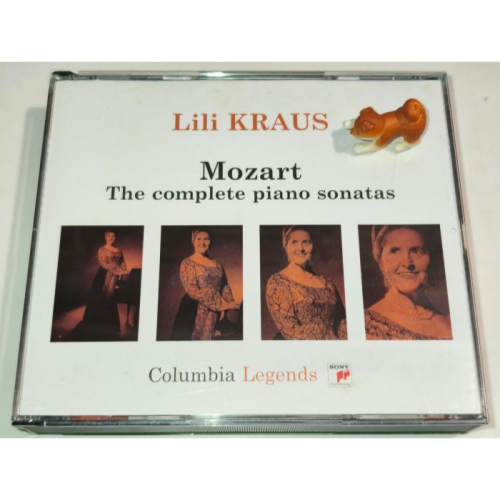 好音悅 Lily Kraus 莉莉‧克勞絲 Mozart 莫札特 piano sonatas 鋼琴奏鳴曲 4CD SON