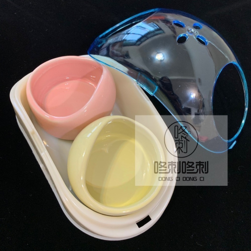 咚刺咚刺 防濺餐盒 ?防濺餐廳 刺蝟 蜜袋鼯 水晶餐廳 鼠鼠