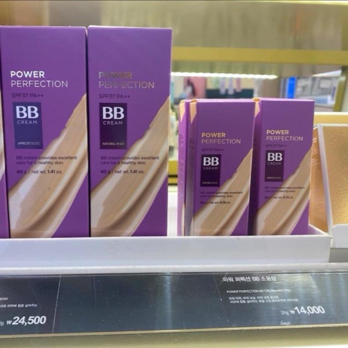?現貨???韓國製造 ｜THE FACE SHOP｜F1小紫管 鑽石亮白防曬BB霜(一條)