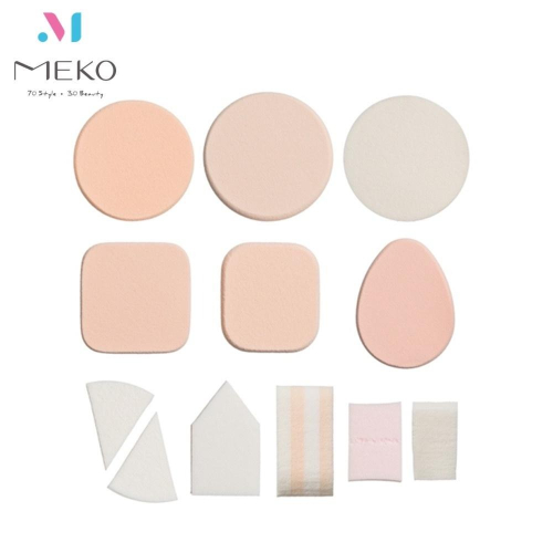 MEKO 多款式各種形狀 粉撲 / 海綿 (12入組) C-042