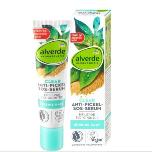 （正品)現貨德國原裝進口alverde SOS痘痘粉刺精華