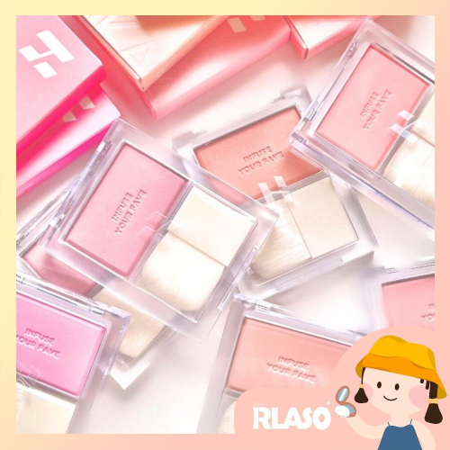 【Rlaso】‼️出清‼️HOLIKA HOLIKA | 牛奶腮紅 多巴胺腮紅 腮紅盤 不結塊 光滑肌必備 附刷