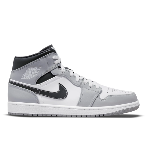 NIKE AIR JORDAN 1 MID SMOKE GERY 白灰黑554724-078