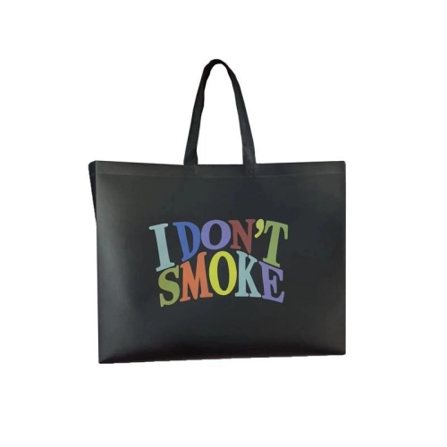 DONSMOKE 22FW 黑彩 LOGO 防水帆布包 購物袋【PS中壢】