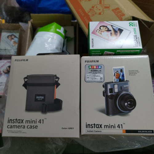 富士 Instax mini 41+皮套+mini底片20張