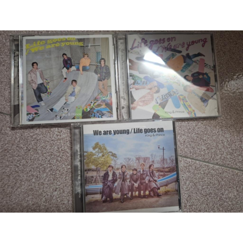 king&prince Life goes on / We are young 單曲 CD 傑尼斯 星達拓