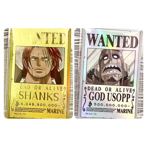 現貨【超級悠遊卡】航海王懸賞圖系列SUPERCARD悠遊卡 紅髮傑克+騙人布 2張一組一起賣