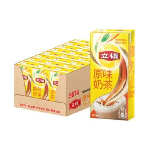 Lipton 立頓 原味奶茶 300ml 330ml × 24入 【1單最多24入/箱】