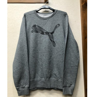 Puma 深灰色大學T